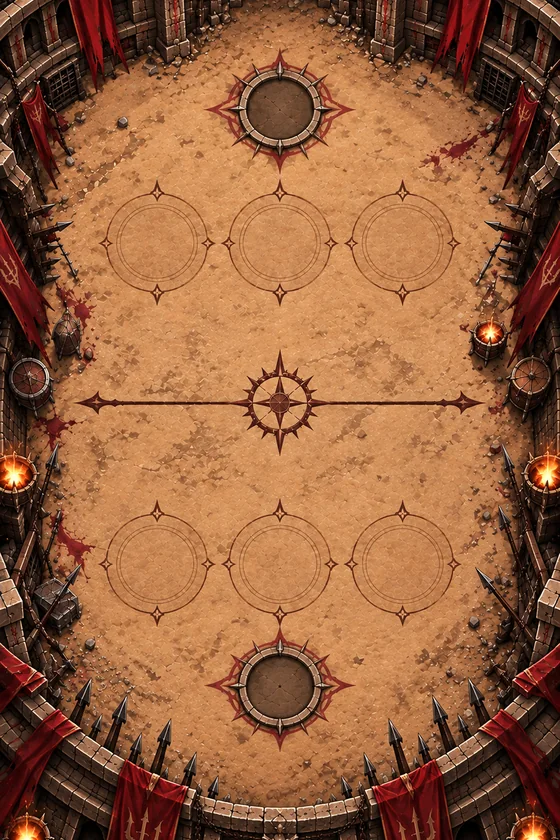 Arène du mode PvP